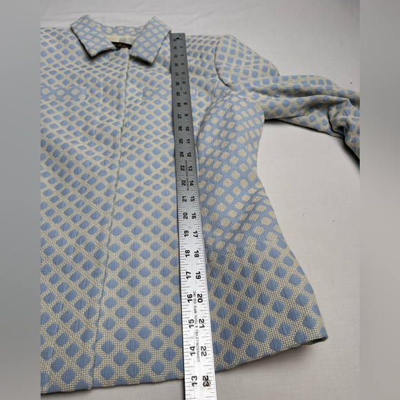 Brooks Brothers Stylish Blue and White womens blazer jacket - Picture 8 of 9